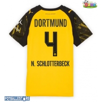 Borussia Dortmund Nico Schlotterbeck #4 Hjemmedrakt Dame 2025-26 Kortermet